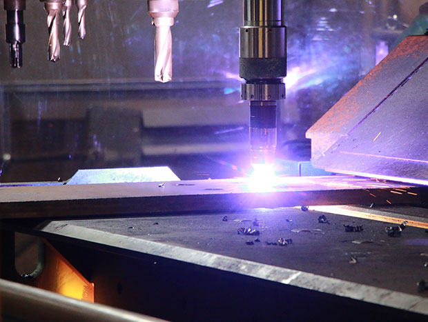 At U-Build, we use high-definition plasma torch, so we can cut a wide-range of thicknesses