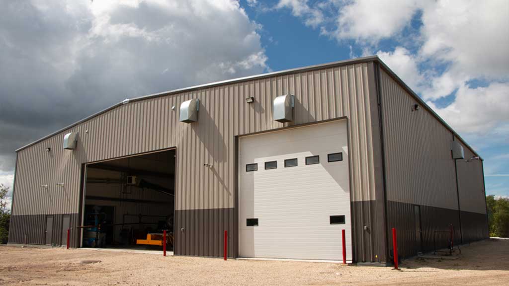 U-Build Agriculture shops are a popular option with U-Build Steel Buildings because you can custom design your shop to your operations needs.