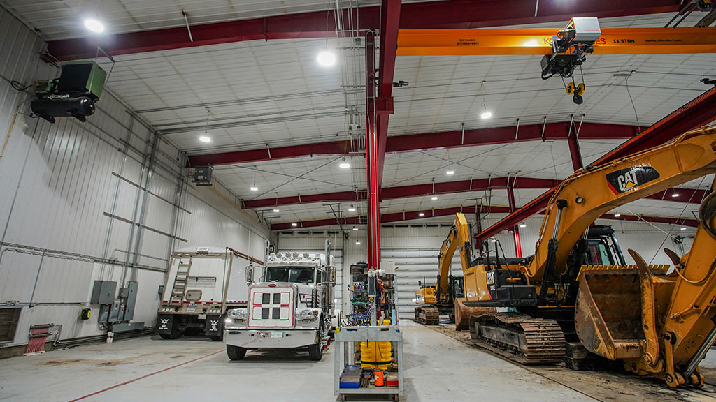 U-Build Rigid Frame steel structures are an obvious choice to achieve buildings with large spans, such as large agriculture and land equipment storage and mechanic shops.