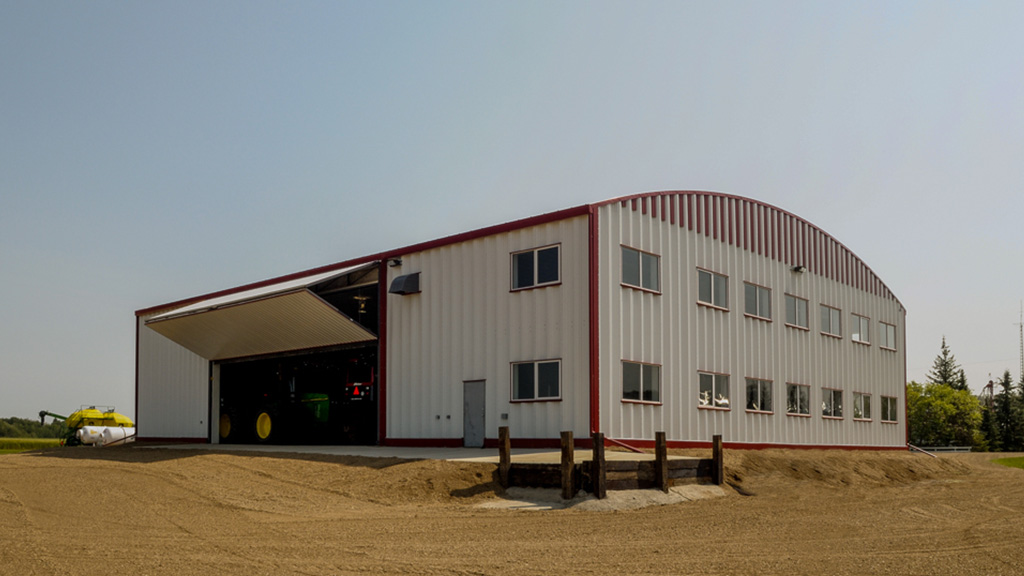 U-Build Foundation pilings are normally required under any vertical structural members, but because our Frameless Steel Buildings spread the weight of the structure more evenly around the building footprint clients can save approximately 15% on the foundation costs.