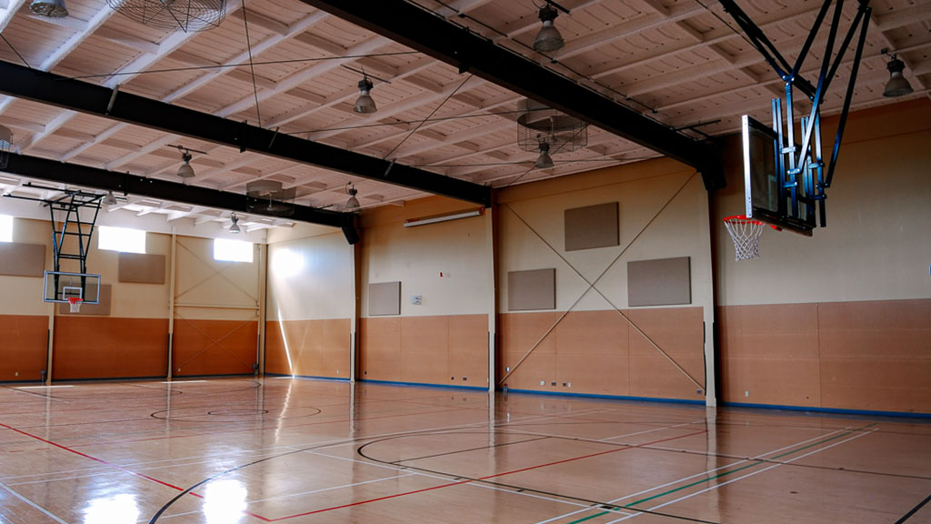 U-Build These small indoor courts have been designed into the overall build of a community church.