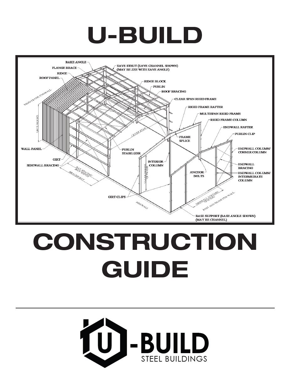 U-Build Steel Buildings Construction Guide Pdf File Preview