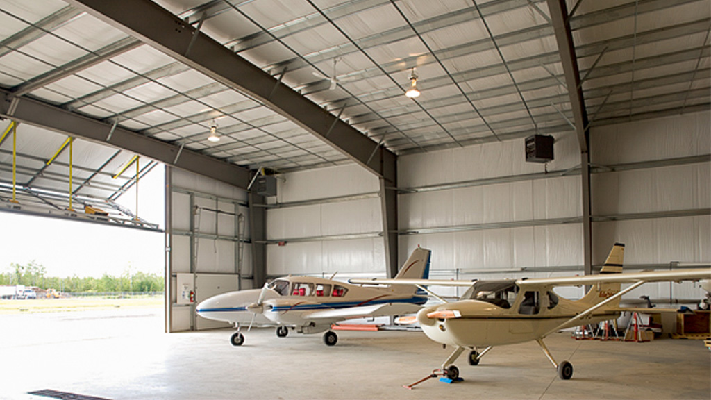U-Build No matter how many planes you need to fit in your hangar, we can manufacture the right hangar for your needs.