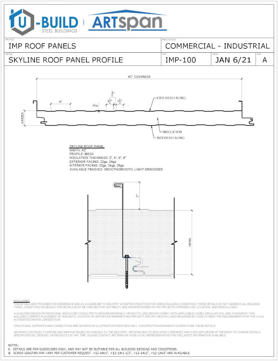 IMP Standard Roof Details Pdf File Preview