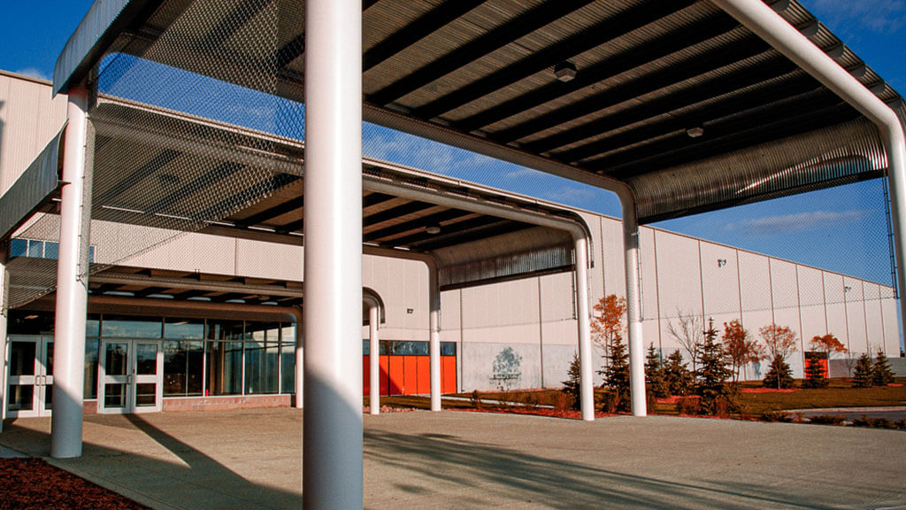 U-Build There's no shying away from large recreational centers like this soccer stadium with our team of engineers and state-of-the-art manufacturing facility.