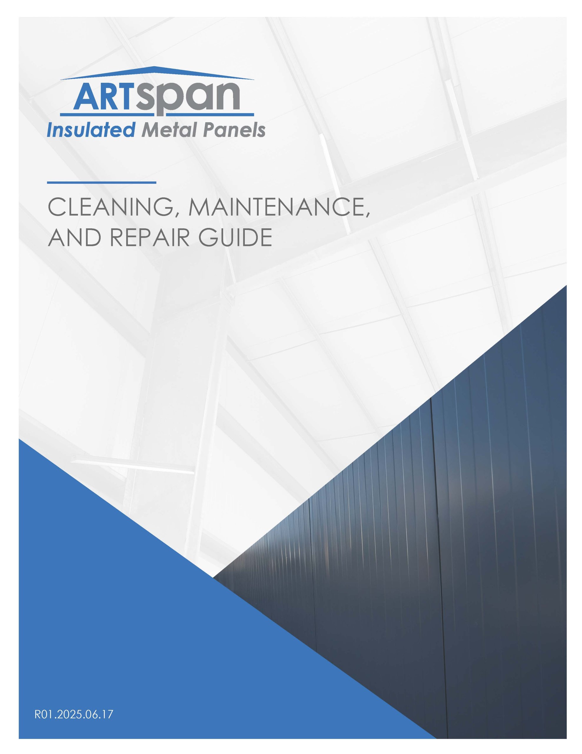 ARTSPAN Insulated Metal Panels Maintenance Guide Pdf File Preview