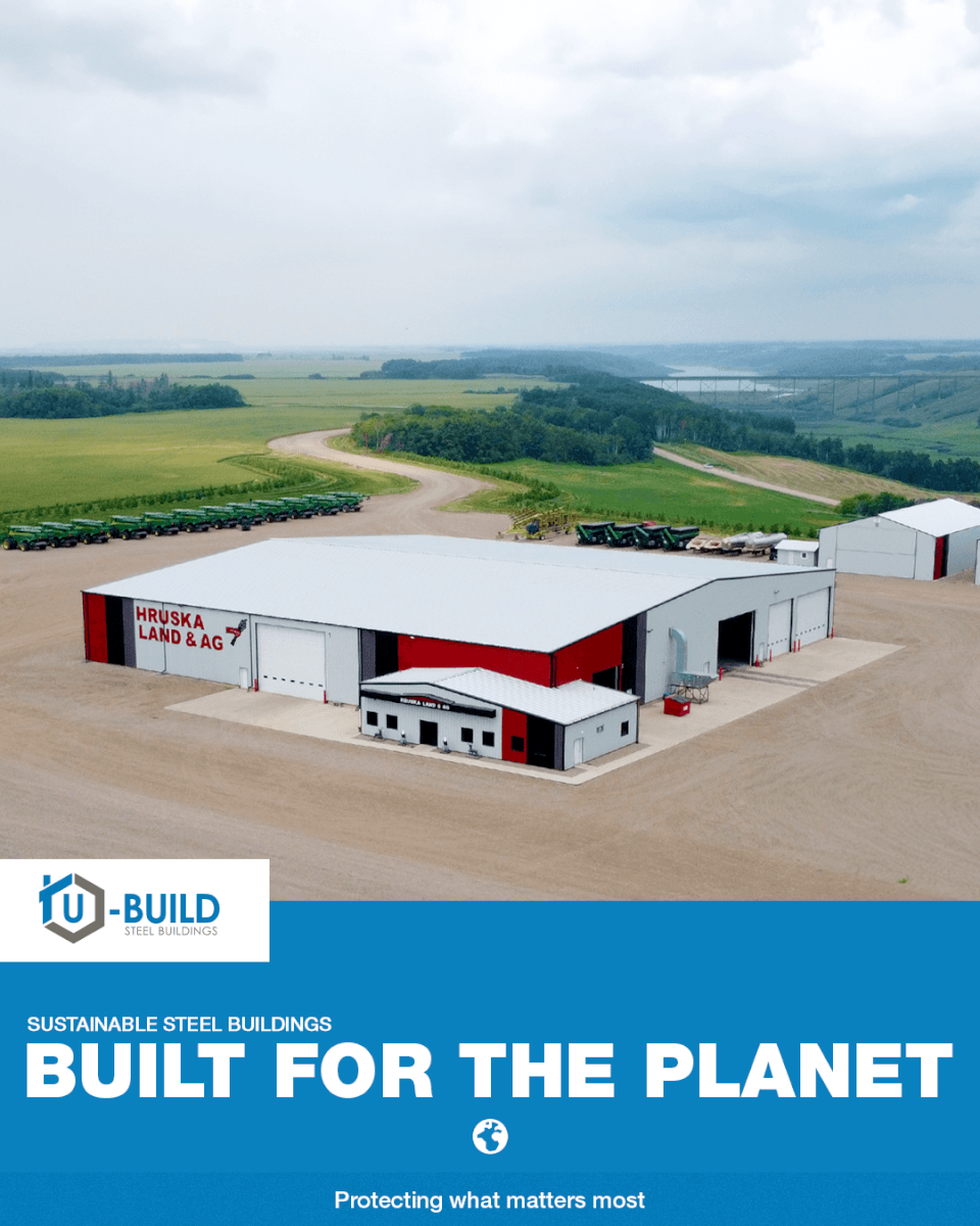 U-Build Steel Buildings: Earth Day 2026: Building a Stronger Future for Our Planet. Image 01